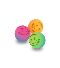 Praisent 3 stk Hoppebolde: Jesus loves you*Børn 5-7 År|Til Børn