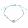 Praisent Armbånd med engle, blå sten* Konfirmation|Gave-ideer