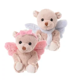 Bukowski Bamse, Skytsengel – Baby blå – 18 cm*Børn Barnedåb|Gave-ideer