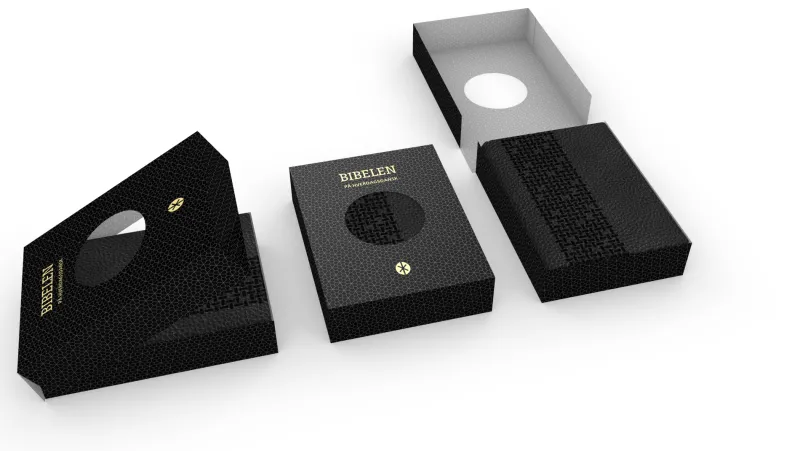 Scandinavia Bibelen på Hverdagsdansk 2015, Ægte læder, Sort* Bibelen På Hverdagsdansk|Bibelen