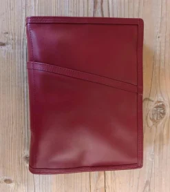 ProRex Bibelomslag m. lomme, bordeaux læder, Lille* Bibelen|Bøger Om Tro