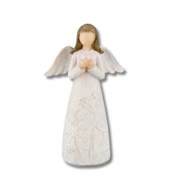 Gilde Blomster engel m. due, 16cm* Engle|Jul