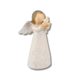 Gilde Blomster engel m. due, 12cm* Engle|Jul