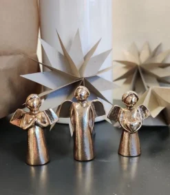 BUBE Bronze Engel med et hjerte, mini* Kondolencehilsen|Sorg-bearbejdning