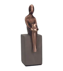 BUBE Bronze figur, Ro, 21 cm* Studentergaver|Gave-ideer