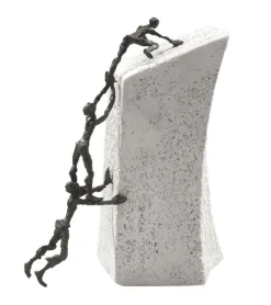 BUBE Bronze figur, Sammen når vi længst* Bryllup|Gave-ideer