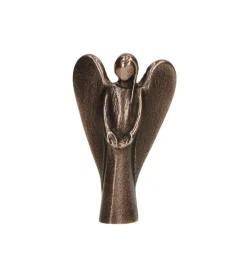BUBE Bronzefigur, Engel , 6 cm* Minde-ting|Sorg-bearbejdning