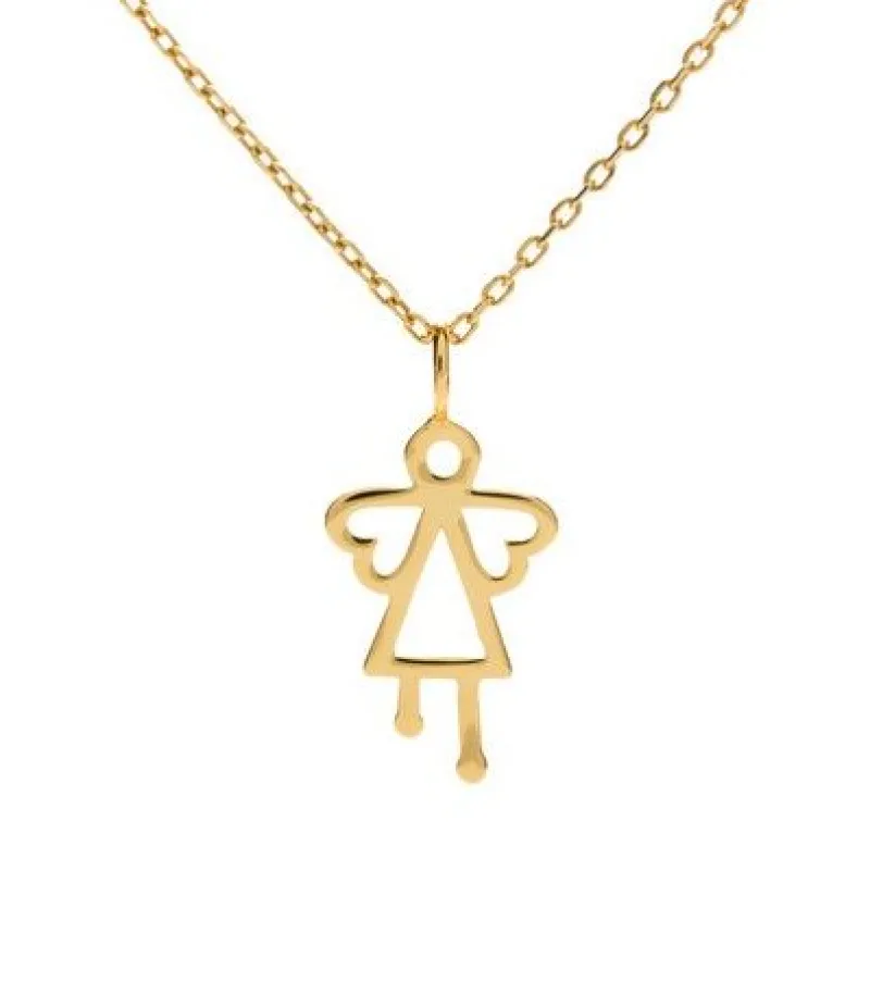 By Gabay Halskæde “Min Engel”, Guld* Konfirmation|Gave-ideer