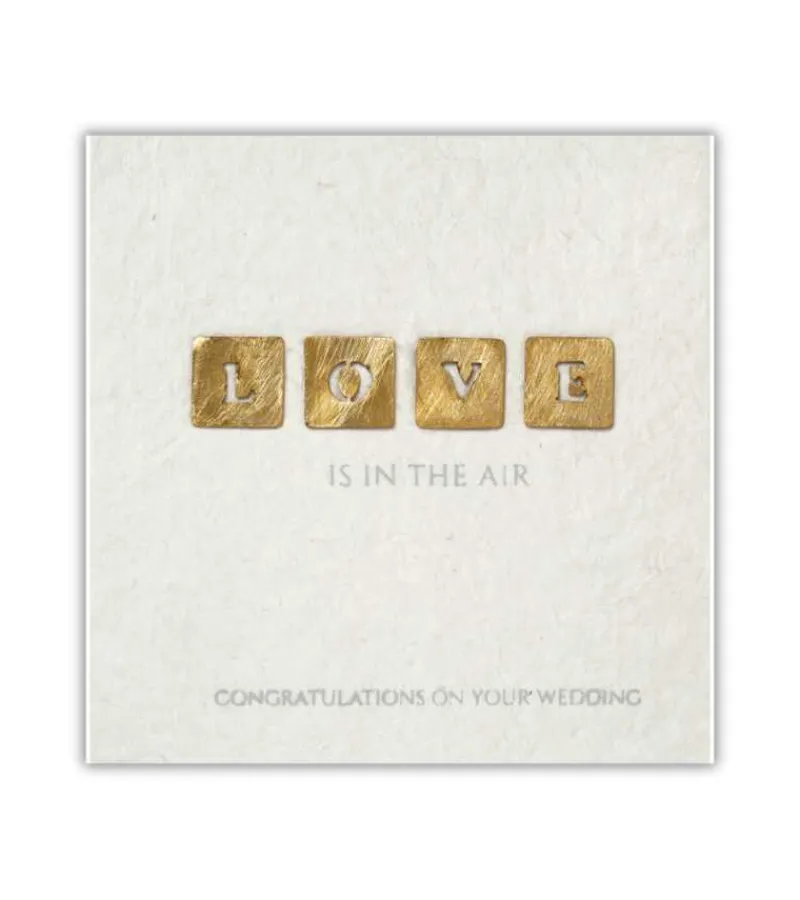 Ru00e4der Design Stories Dobbeltkort, Bryllup, LOVE is in the air* Kort|Papirvarer