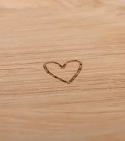 Eulenschnitt Egetræ, Oval tallerken med hjerte* Mors Dag|Gave-ideer