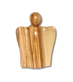 Bethlehem Star Olive Wood Engel i oliventræ, 7 cm* Engle|Bolig