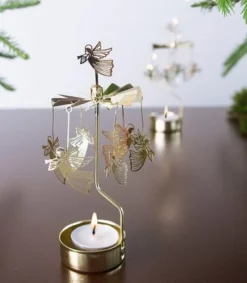 Pluto Engle Lysspil, guld, lille* Kalendergaver|Jul