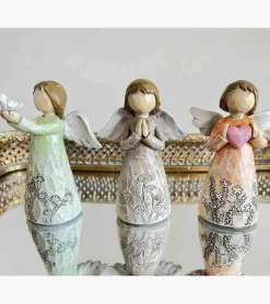 La Vida Englepige med bedende hænder, 11 cm* Minde-ting|Sorg-bearbejdning