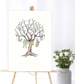 MouseAndPen Fingerprint – Barnedåbstræ*Børn Barnedåb|Gave-ideer