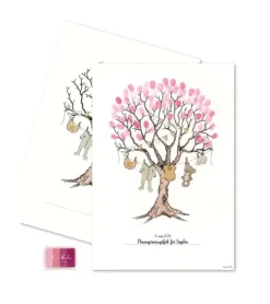 MouseAndPen Fingerprint – Barnedåbstræ*Børn Barnedåb|Gave-ideer