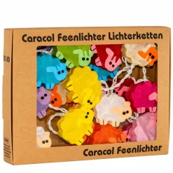 Caracol FÅR, LED Lyskæde med 20 lys, Farvet*Børn Barnedåb|Gave-ideer