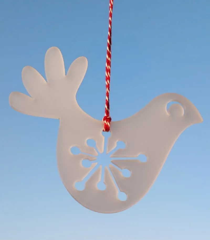 Josephine Blay Fredsdue ophæng i akryl, af* Konfirmationshilsner|Kirker Og Foreninger