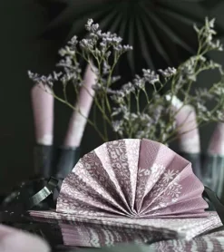 MeAndMyHouse Frokostserviet, FAITH HOPE LOVE, lilla* Servietter Og Pynt|Papirvarer