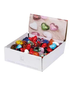 Ru00e4der Design Stories Glashjerte i forskellige farver* Sorggruppe|Kirker Og Foreninger