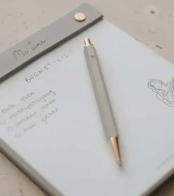 Eulenschnitt Grå kuglepen med hjerte i æske* Bibelen|Bøger Om Tro