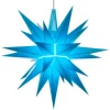Herrnhuter Stjerne, Blå, Plast, 13 cm LED* Stjerner|Herrnhuter Stjerner
