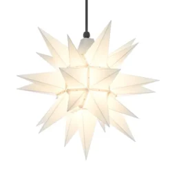 Herrnhuter Stjerne, Hvid, Plast, 40 cm* Stjerner|Herrnhuter Stjerner