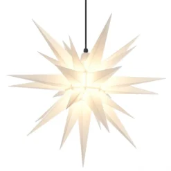 Herrnhuter Stjerne, Hvid, Plast, 68 cm* Stjerner|Herrnhuter Stjerner