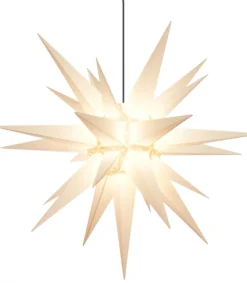 Herrnhuter Stjerne, Hvid, Plast, 130 cm* Stjerner|Herrnhuter Stjerner