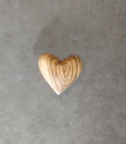 Bethlehem Star Olive Wood Hjerte i Oliventræ* Sorggruppe|Kirker Og Foreninger