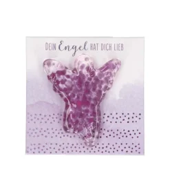 BUBE Hånd glas engel, Lilla* Konfirmation|Gave-ideer