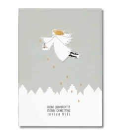 Ru00e4der Design Stories Julekort med engel* Jul|Højtider