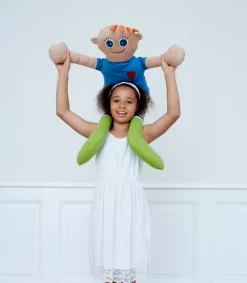 Josephine Blay KAI dukke, blå, 100 cm*Børn Kirker Og Foreninger|Barnedåb