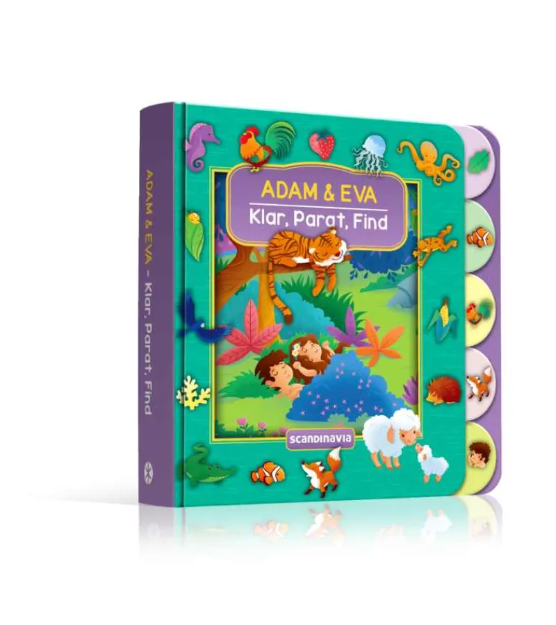 Scandinavia Klar, Parat, Find – Adam & Eva*Børn Børnebøger Til 0-3 År|Bøger Om Tro