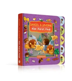 Scandinavia Klar, Parat, Find – Daniel & løverne*Børn Børnebøger Til 0-3 År|Bøger Om Tro