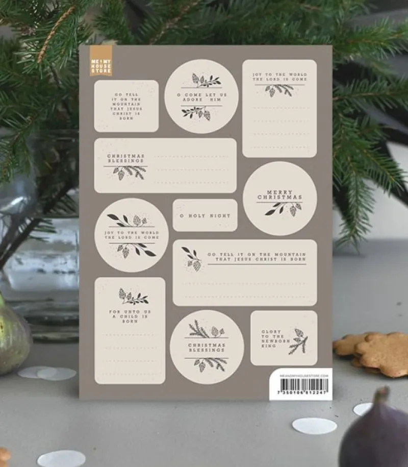 MeAndMyHouse Klistermærker, Til og fra: To you* Julepynt|Jul