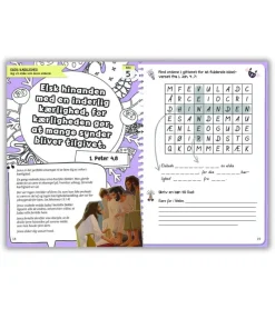 Scandinavia Kreativ Bibeldagbog*Børn Teenagere|Bøger Om Tro