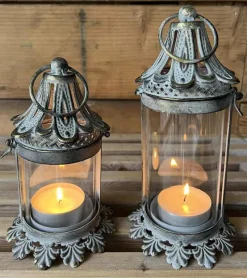 La Vida Lanterne, antik guld, 20cm* Kirkegården|Sorg-bearbejdning