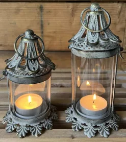 La Vida Lanterne, antik guld, 25cm* Kirkegården|Sorg-bearbejdning