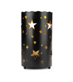 Baden LED lanterne med stjerner, 23cm* Gravlys|Sorg-bearbejdning