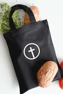 MeAndMyHouse Lille mulepose med kors*Børn Konfirmation|Gave-ideer