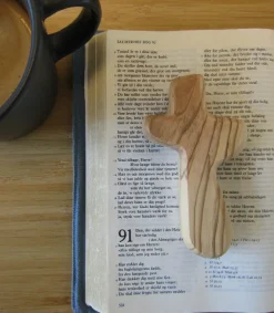 Bethlehem Star Olive Wood Lommekors large, 11 cm* Konfirmationshilsner|Kirker Og Foreninger