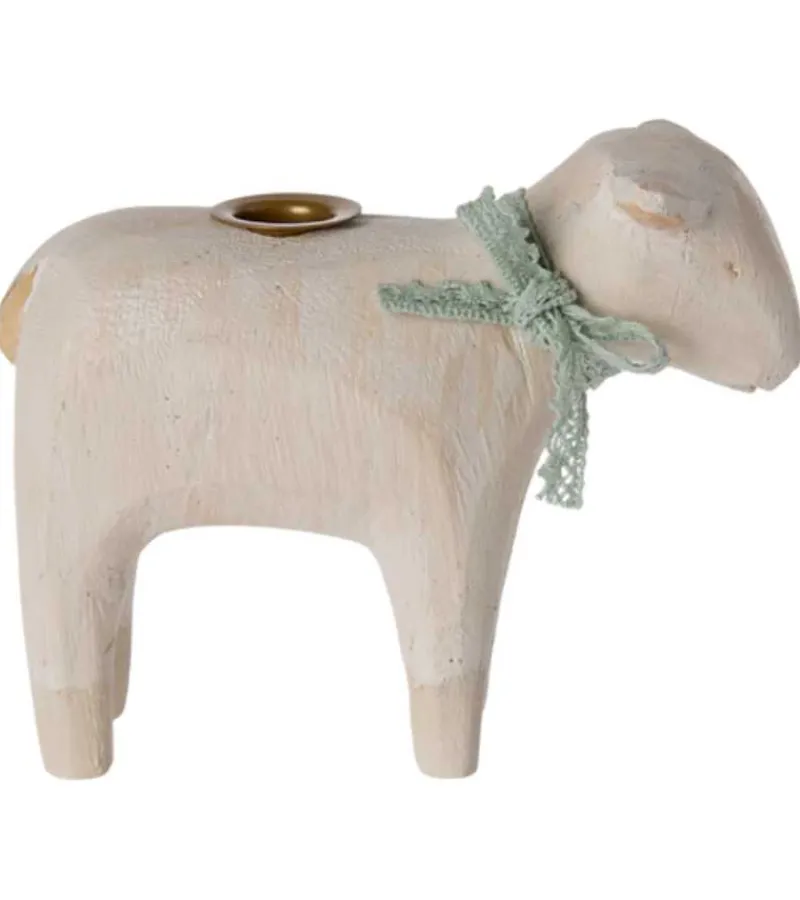 Maileg Lysestage, Lam – Mint,* Påske|Højtider