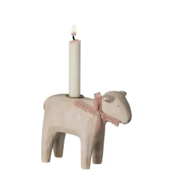 Maileg Lysestage, Lam – Rosa,* Påske|Højtider