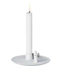 Ru00e4der Design Stories Lysestage med engel, Sølv* Julepynt|Jul