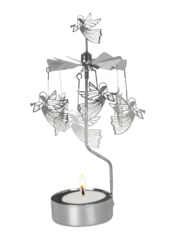 Pluto Lysspil med Engle, sølv* Julepynt|Jul