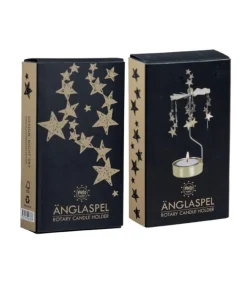 Pluto Lysspil med Stjerner, guld* Julepynt|Jul