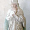Chic Antique Madonna Skulptur, 31 cm* Sorg-bearbejdning|Bolig