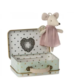 Maileg , Engel mus i kuffert*Børn Barnedåb|Gave-ideer