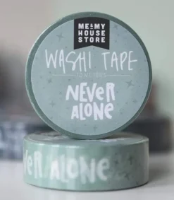 MeAndMyHouse Masking Tape: Never Alone* Masking Tape|Papirvarer