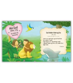 Scandinavia Min Gud elsker mig!*Børn Børnebøger Til 0-3 År|Bøger Om Tro